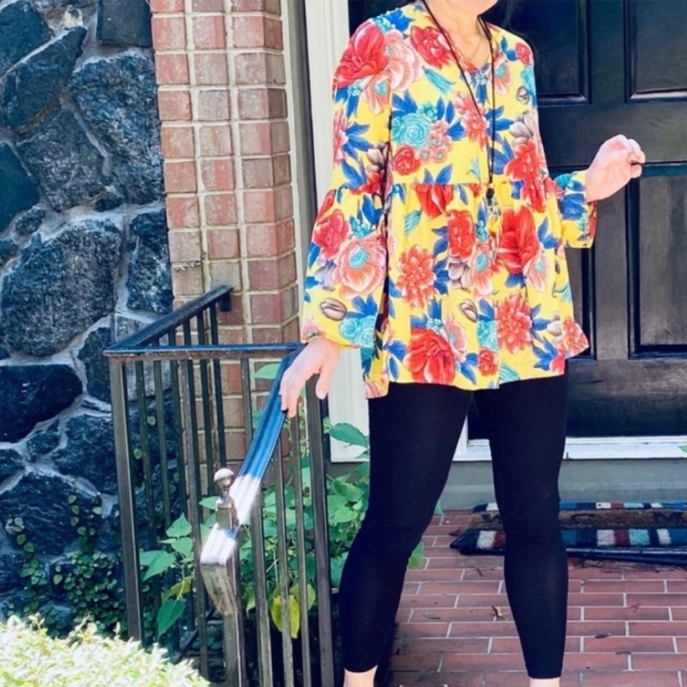 Floral Tunic Top